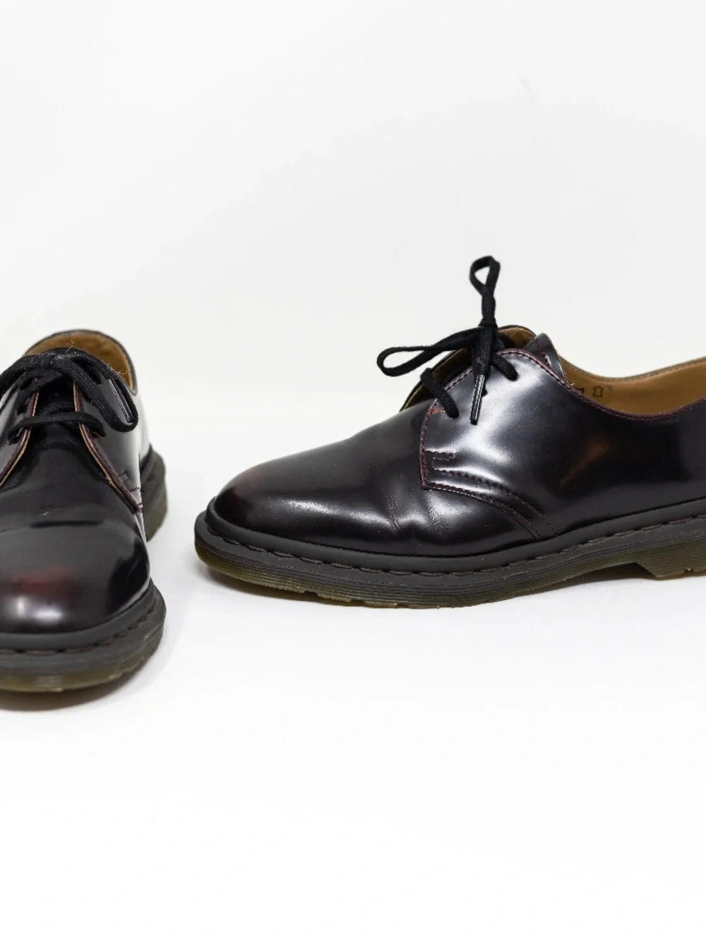 NEW Doc Dr. Martens Men's Archie Ii Arcadia Leather Lace Up Shoes Cherry Red 4